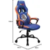 Image de Subsonic Original Gaming Seat DBZ, Chaise gaming, Multicolore, Bleu, Orange, Noir