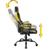 Image de Subsonic Fotel Gamingowy Obrotowy Krzes o Batman, Chaise gaming, Noir, Jaune