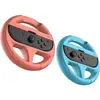 Image de Subsonic Pack de 2 volants Switch & Switch 2 (Switch, Switch 2), Manette : accessoires, Orange, Bleu, Rouge, Turquoise, Noir
