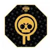 Image de Subsonic, Tapis de protection, Gaming Floor Mat Brawl Stars Drippy Skull (100 x 100 cm)