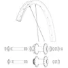 Image de Mavic Rayons Jbent 18 Unités