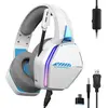 Image de Oniverse Casque Filaire LED Nebula Arctic White (Filaire), Casque gaming, Blanc
