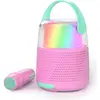 Image de Mobility on Board Haut-parleurs & Karaoké KS-80 (5 h), Enceinte Bluetooth, Rose, Pink