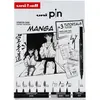 Image de Uni-ball, Stylo, Instruments d'écriture uni pin, édition MANGA, étui de 9 pièces comprenant : 5 fineliners uni pin (9x)