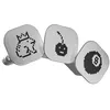 Image de Pack 3 badges Ledger Gris et Noir pour cryptowallet Nano  Gen5