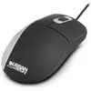 Image de Urban Factory Desktop Silk Mouse Souris ambidextre USB Type-A Optique 800 DPI (Filaire), Souris, Noir