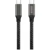 Image de Urban Factory BASEE : Cbl FR 2M USB-C VERS USB-C E-MARK (2 m, USB 1.0, 100 W), Câble USB