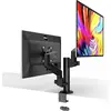 Image de Urban Factory Bras du moniteur à double ressort (Tables, 32", 8 kg), Support de moniteur, Noir