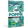Image de Poppik, Autocollants, Autocollants Poster éducatif Océan (59 Autocollants)