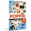 Image de Poppik, Autocollants, Autocollants Poster éducatif Animaux du monde (67 Autocollants)