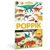 Image de Poppik, Autocollants, Autocollants Poster éducatif Dinosaure (32 Autocollants)