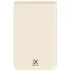 Image de Livoo POWERECO - Externer Akku aus recyceltem ABS 5000 mA (5000 mAh, 12 W, 12 Wh), Chargeur de secours, Beige