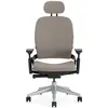 Image de Chaise de Bureau Steelcase Leap avec appui-tête Beige