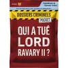 Image de Jeu d'enquête Asmodee Dossiers Criminels Pocket 2 Qui a tué Lord Ravary II ?