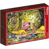 Image de Alipson Puzzle Puzzle 1000 pièces Camping des Fées avec les Amis de la Forêt (1000 pièces)
