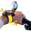 Image de Superbikero Bracelets De Cyclisme Avec Rétroviseur Et Clignotant Duo