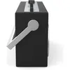 Image de we are rewind Curtis : Enceinte portable avec lecteur de cassettes, Lecteur MP3 + appareil audio portable, Noir