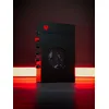 Image de Lecteur de Cassettes portable We Are Rewind Bluetooth Noir et Rouge + K7 Noël Elvis Edition limitée