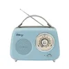 Image de Radio rétro Bluetooth Halterrego Bleu gris