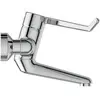 Image de Ideal, Robinetterie de salle de bains, Standard Ceraplus wandkraan met koppelingen met uitloop 15cm met hendel 23cm veilige sluiting over k