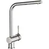 Image de Ideal Standard, Robinetterie de cuisine, IDS Mitigeur Cuisine CERALOOK DN 15, bec haut Acier inoxydable