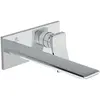 Image de Ideal Standard, Robinetterie de salle de bains, IDS Mitigeur monocommandé pour lavabo mural CHECK kit 2, bec 220mm chromé