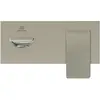 Image de Ideal Standard, Robinetterie de salle de bains, IDS Mélangeur monocommande pour lavabo mural CHECK kit 2, bec 180mm silver storm