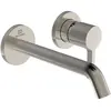 Image de Ideal Standard, Robinetterie de salle de bains, IDS Mitigeur monocommandé pour lavabo mural JOY Baus. 2 Ala 180mm rd Ros silver storm