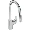 Image de Ideal Standard, Robinetterie de cuisine, IDS Mitigeur Cuisine CERAPLAN bec haut avec douchette extractible 2F ch