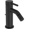 Image de Ideal, Robinet de bidet, standard ceraline nuovo - bidetkraan met uitloop, zijdeglans zwart