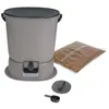 Image de Composteur Skaza Bokashi Essential 1018550 15,3 L avec 1 Kg activateur et support Gris