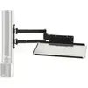 Image de Unior Support pour ordinateur portable avec bras articulé 1693EL.2, Support pour notebook, Bleu, Noir