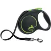 Image de Flexi Design noir (M, Chien, Général), Collier + laisse