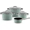 Image de WMF Topf Set Fusiontec Mineral Pro Eucalyptus Hazel, Poêle + casserole, Vert