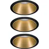 Image de Paulmann, Spot encastrable, EBLSetColeCoin3StepDimrdstarrLED3x2700K230V/goldmatt/Kst (Alu Zinc, Matières plastiques)