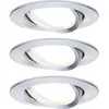Image de Paulmann, Spot encastrable, Luminaire encastré Nova Set (Aluminium)