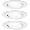 Image de Paulmann, Spot encastrable, Nova Set (GU10, Aluminium)