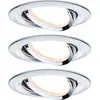Image de Paulmann, Spot encastrable, Luminaire encastré Nova Set (GU10, Aluminium)