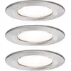 Image de Paulmann, Spot encastrable, Luminaire encastré Nova Set (GU10, Aluminium)