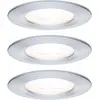Image de Paulmann, Spot encastrable, Luminaire encastré Nova Set (GU10, Aluminium)