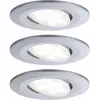 Image de Paulmann, Spot encastrable, Lampe encastrée Calla Set (Matières plastiques)