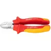 Image de HAZET, Coupe-boulons + pince coupante diagonale, Pince coupante diagonale   avec isolation de protection 1803VDE-22 (160 mm)