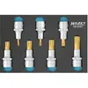 Image de HAZET, Clé à douille + douilles, Jeu de douilles mâles   XZN 163-243/7   Carré creux 12,5 mm (1/2 pouce)   Profil denture mult 