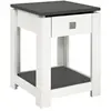 Image de HAKU Möbel, Table basse, Allyson (40 x 40 x 55 cm)