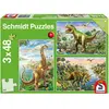 Image de Schmidt Spiele Aventure avec les dinosaures (144 pièces)