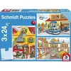 Image de Schmidt Spiele Pompiers et police 3x (72 pièces)