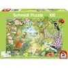 Image de Schmidt Spiele Les animaux de la forêt (100 pièces)