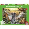 Image de Schmidt Spiele Animaux en Afrique (60 pièces)