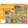 Image de Schmidt Spiele S'amuser avec les dinosaures 3x24 pièces (24 pièces)