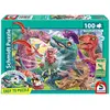 Image de Schmidt Spiele Kleine Dinos, grosse Abenteuer 100 Teile (100 pièces)